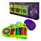 Jr Piano And Drum Duo - Portable Flexible Piano & Drum Pad Toy For Ages 3+ Kids. Educational Silicone Musical Instrument Playset With 32 Standard Keys & Built-In Speaker. Battery Powered